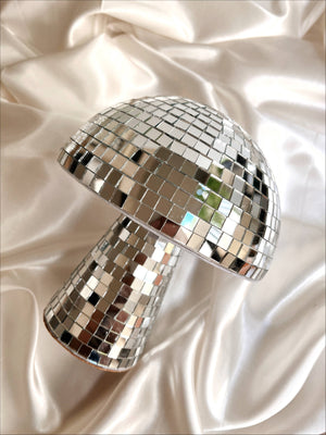 Golden Hour Designs - Silver Disco Mushroom