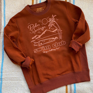 Palm Springs Organic Cotton Fleece Sweatshirt